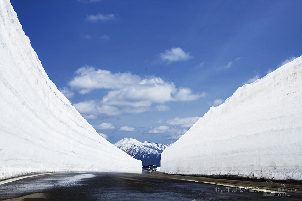 The Hachimantai Snow Corridor