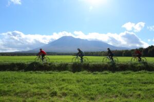 Race through Appi and Hachimantai on a mountain bike!