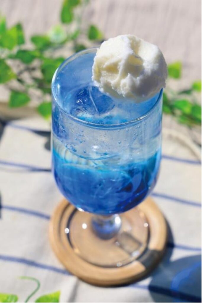 Hachimantai Dragon Ice Cream Soda